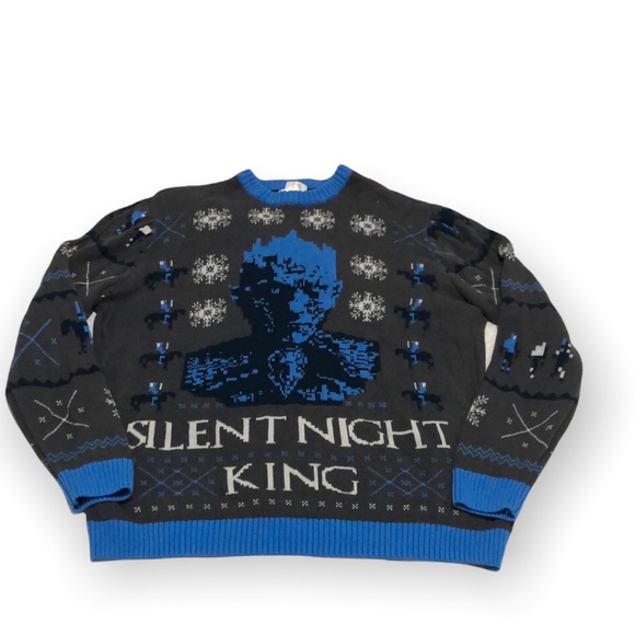 Game Of Thrones Night King Sweater Men’s Size XL - Picture 1 of 10